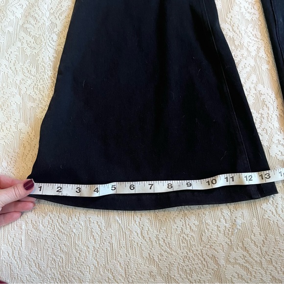 NWT Halara black flare stretch denim - Picture 7 of 8